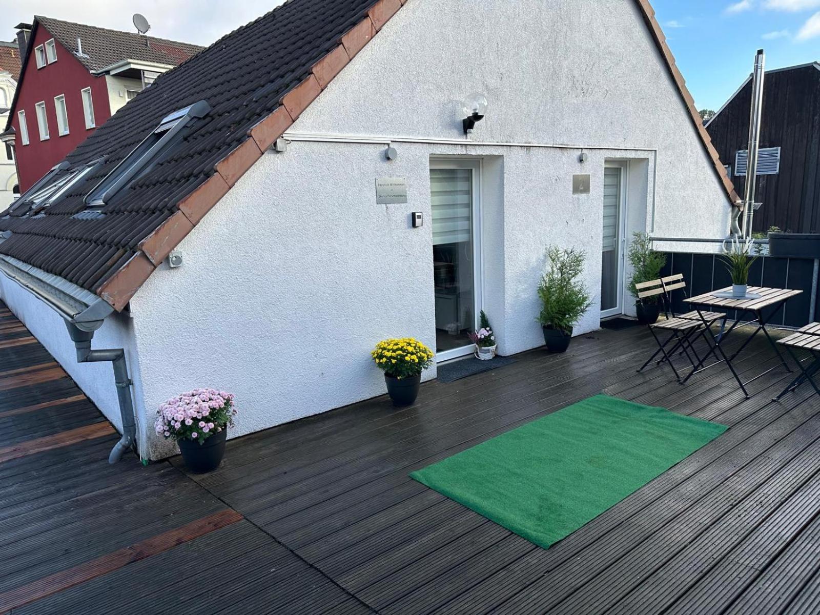Mola Apartments-Charmante Ferienwohnung Im Herdecke Zentrum Fuer 3 Personen-Grosse Dachterrasse-Grill-Gratis Parken-Wlan ภายนอก รูปภาพ