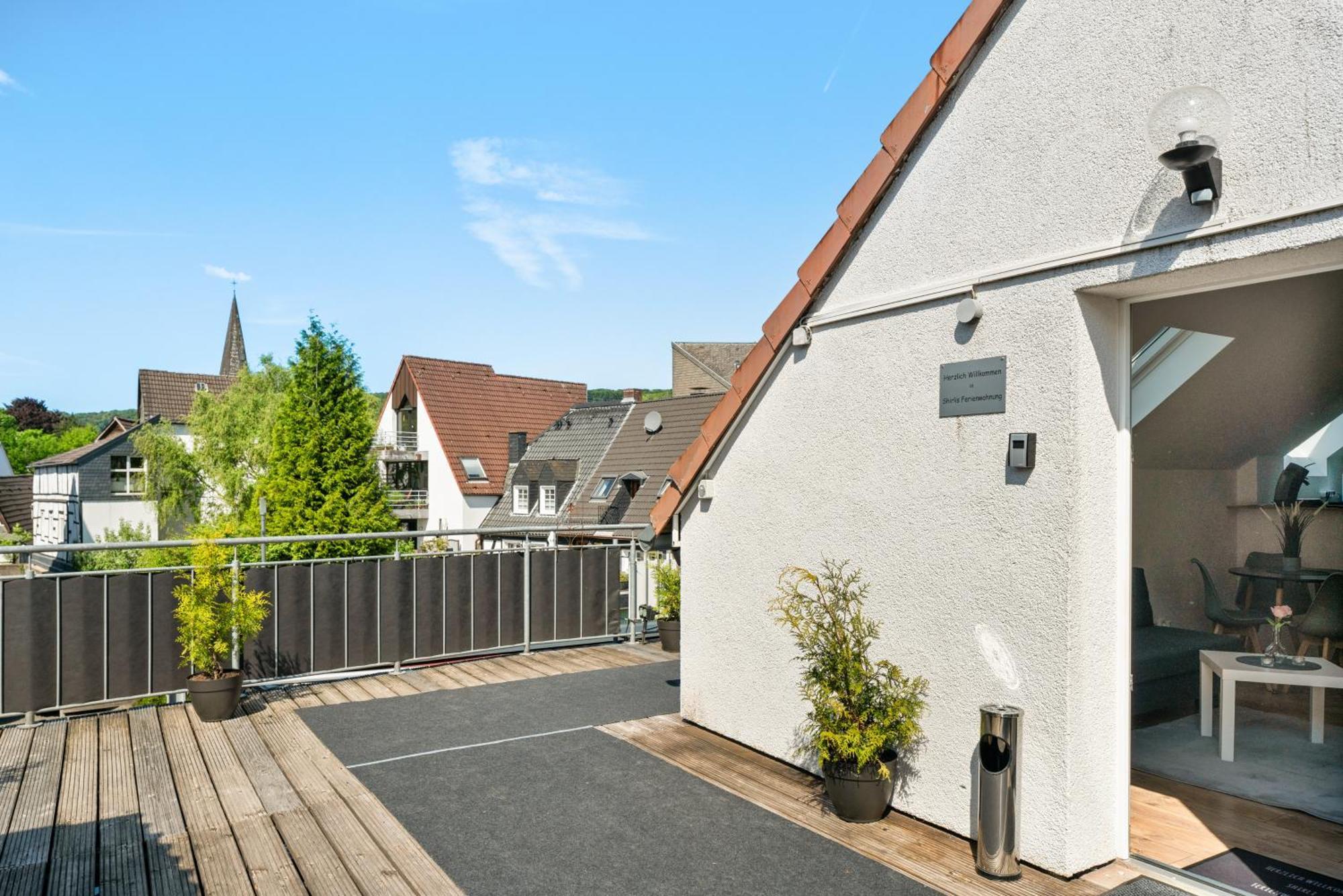 Mola Apartments-Charmante Ferienwohnung Im Herdecke Zentrum Fuer 3 Personen-Grosse Dachterrasse-Grill-Gratis Parken-Wlan ภายนอก รูปภาพ